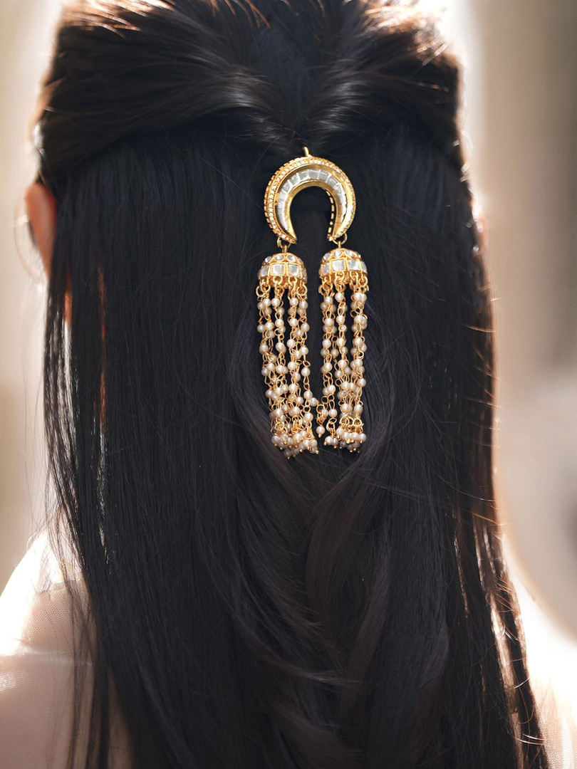 Gold / White